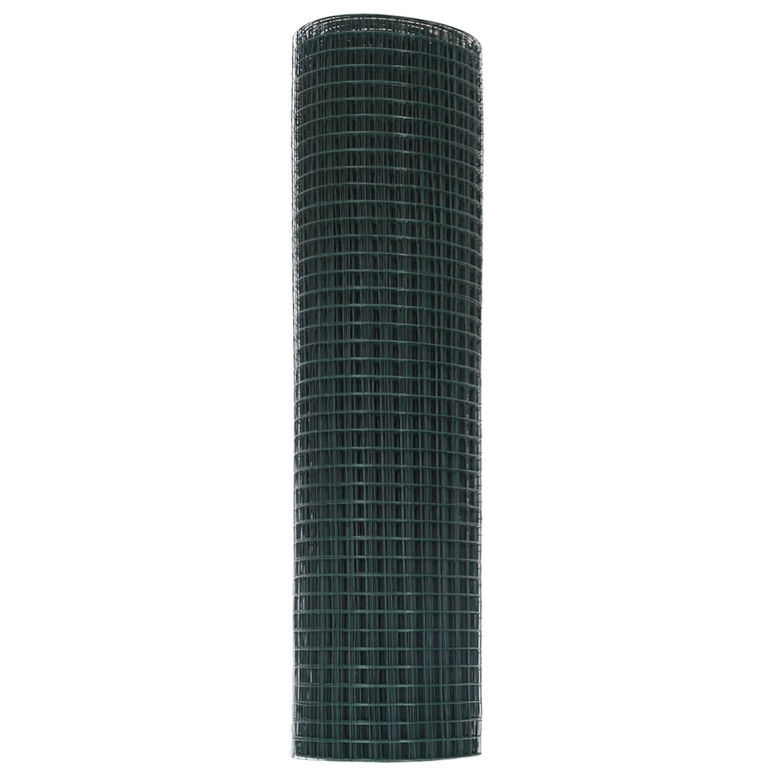 vidaXL Spawana siatka ogrodzeniowa 2500 x 80 cm Zielony