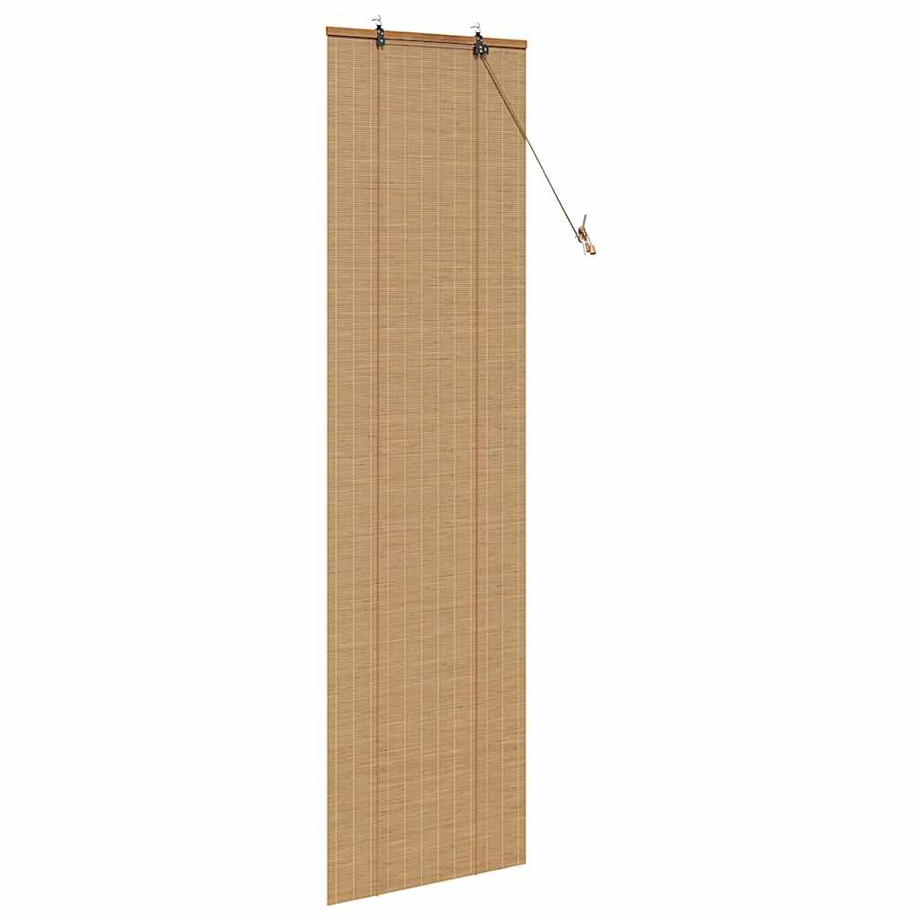 vidaXL Roleta brązowy 60 x 220 cm Bambus