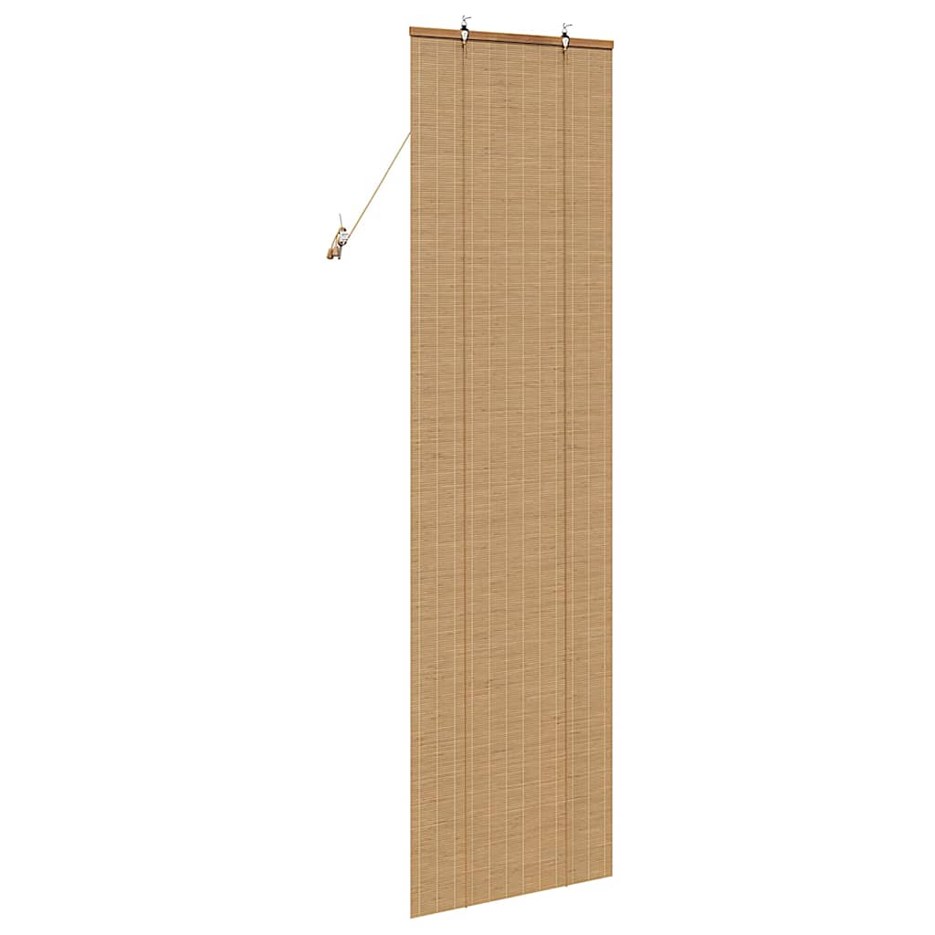 vidaXL Roleta brązowy 60 x 220 cm Bambus