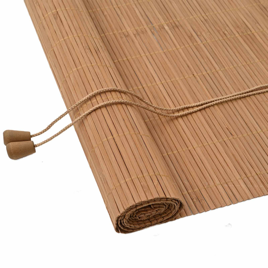vidaXL Roleta brązowy 80 x 220 cm Bambus