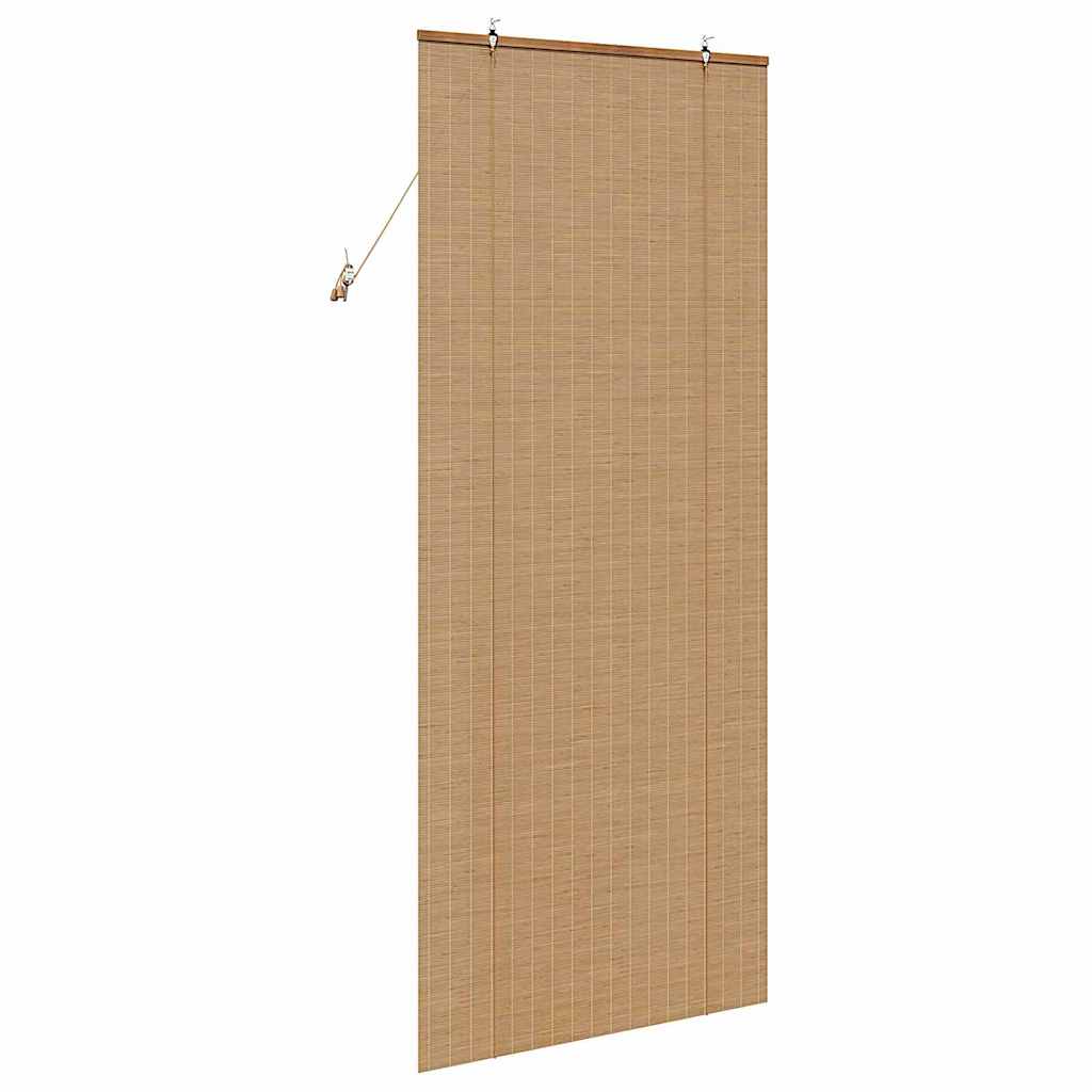 vidaXL Roleta brązowy 80 x 220 cm Bambus