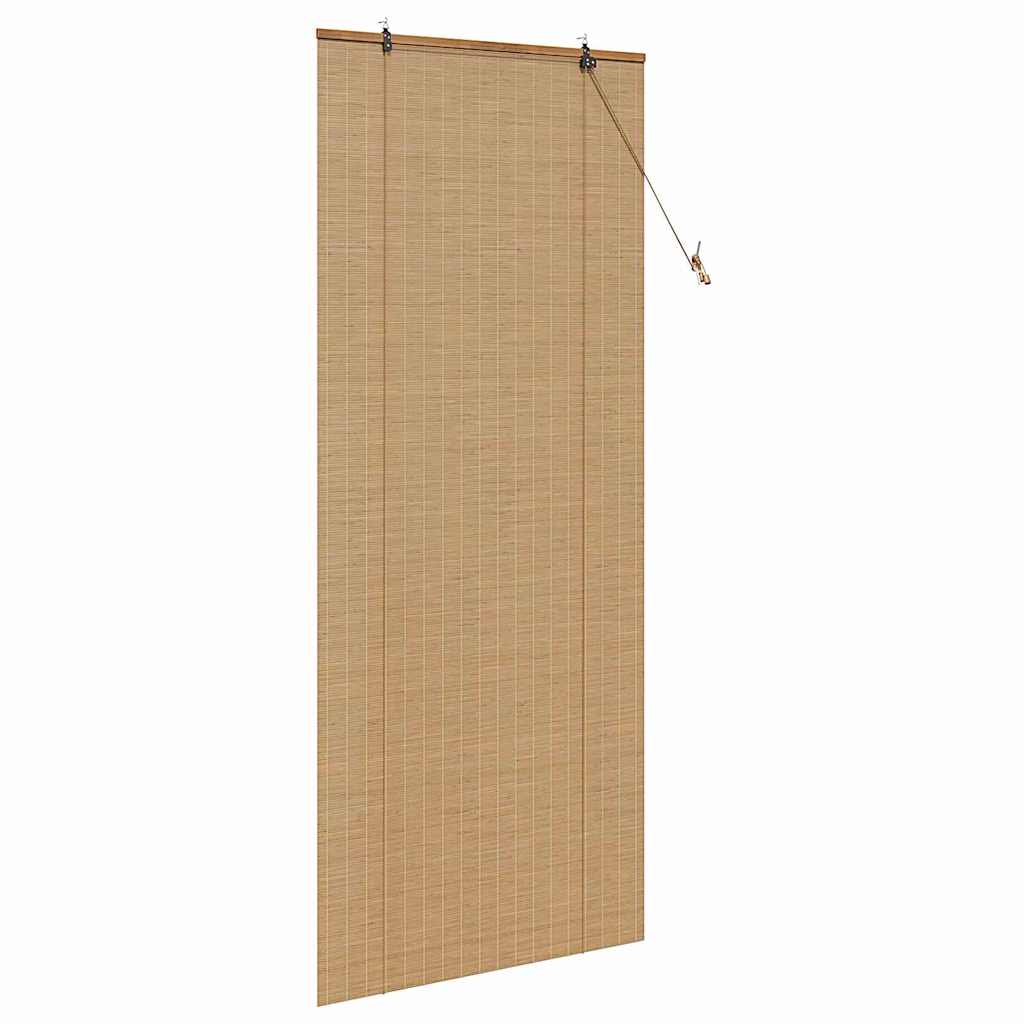 vidaXL Roleta brązowy 90 x 220 cm Bambus