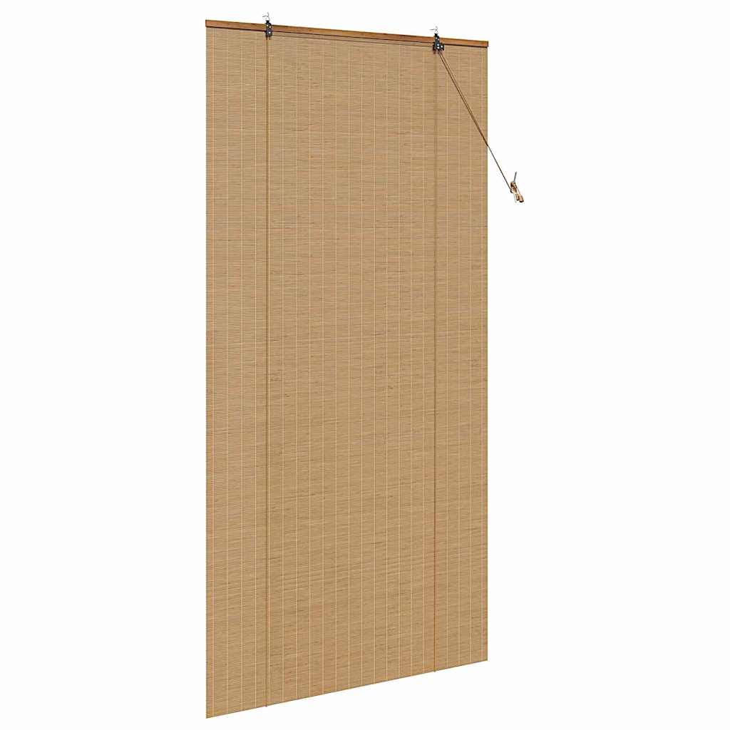vidaXL Roleta brązowy 100 x 220 cm Bambus