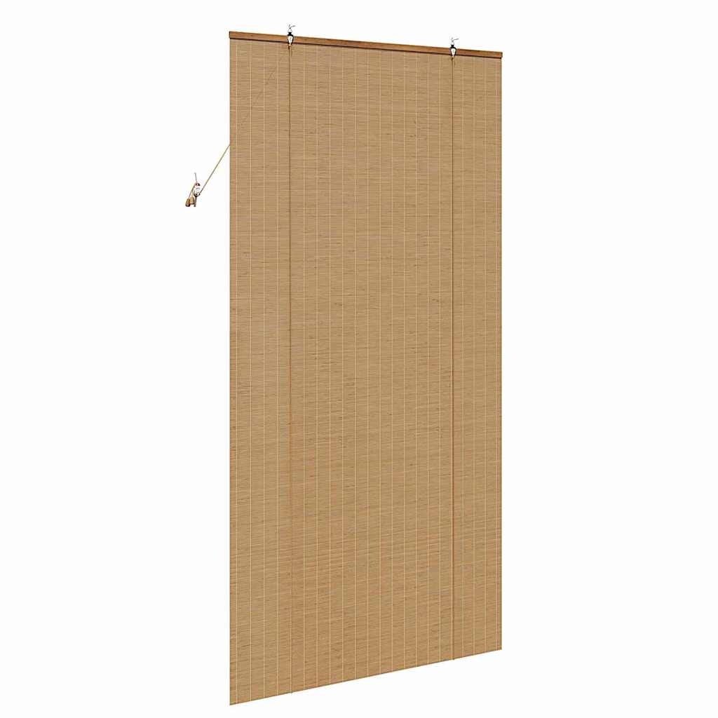 vidaXL Roleta brązowy 100 x 220 cm Bambus