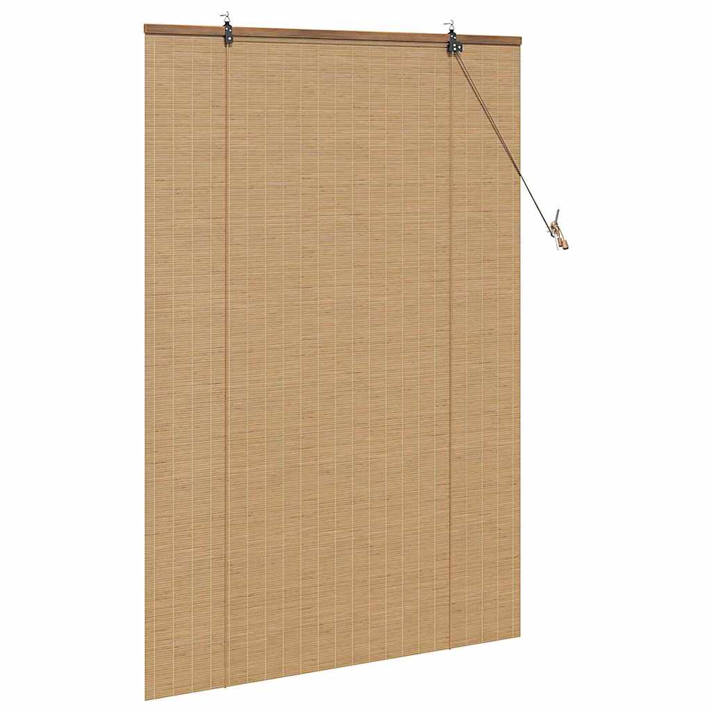 vidaXL Roleta brązowy 110 x 160 cm Bambus