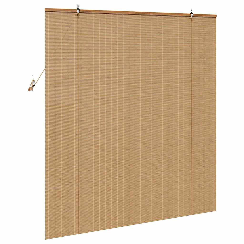 vidaXL Roleta brązowy 140 x 160 cm Bambus