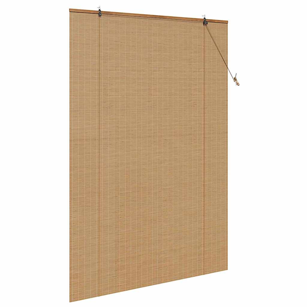 vidaXL Roleta brązowy 140 x 220 cm Bambus