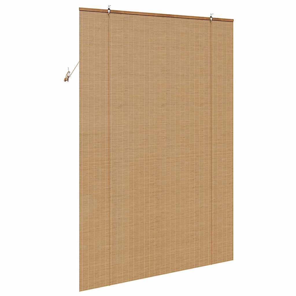 vidaXL Roleta brązowy 140 x 220 cm Bambus