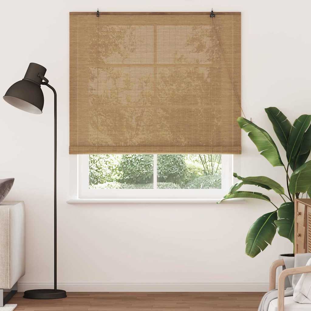 vidaXL Roleta brązowy 150 x 220 cm Bambus