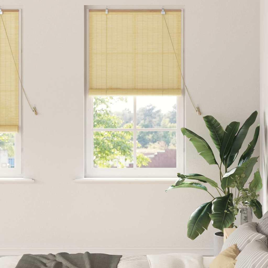 vidaXL Roleta natura 80 x 220 cm Bambus