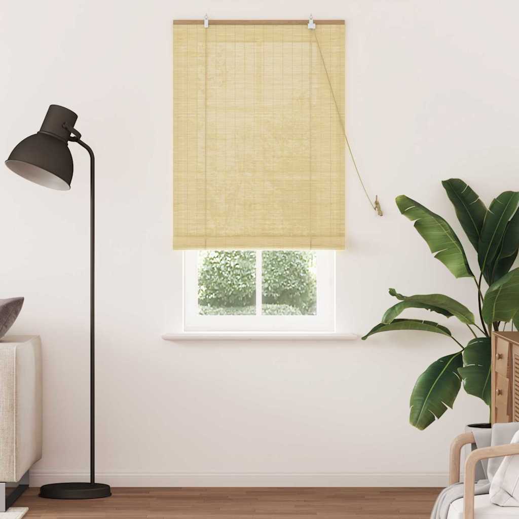 vidaXL Roleta natura 80 x 220 cm Bambus