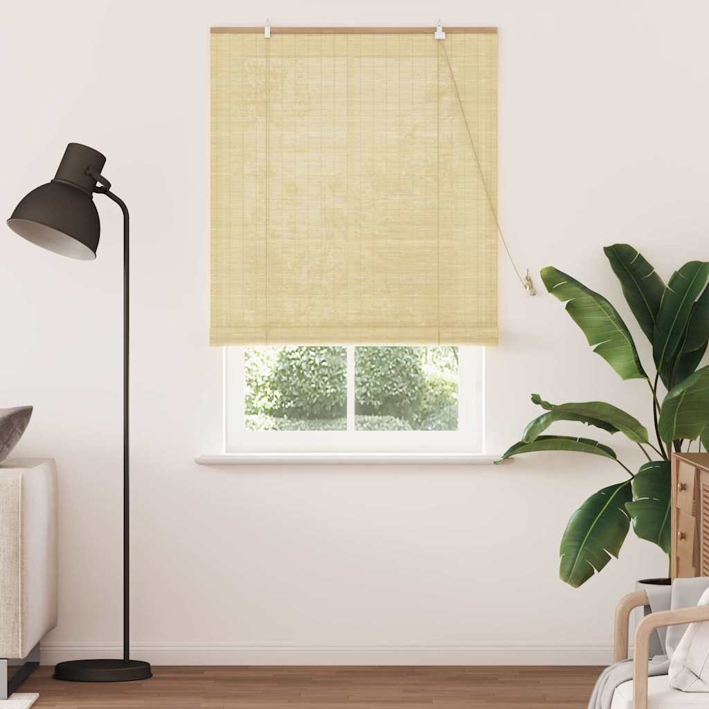 vidaXL Roleta natura 100 x 220 cm Bambus