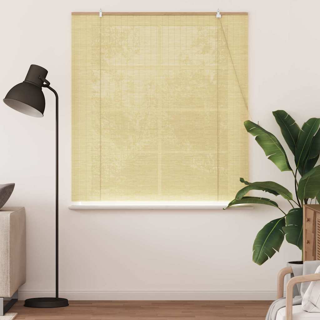 vidaXL Roleta natura 140 x 160 cm Bambus
