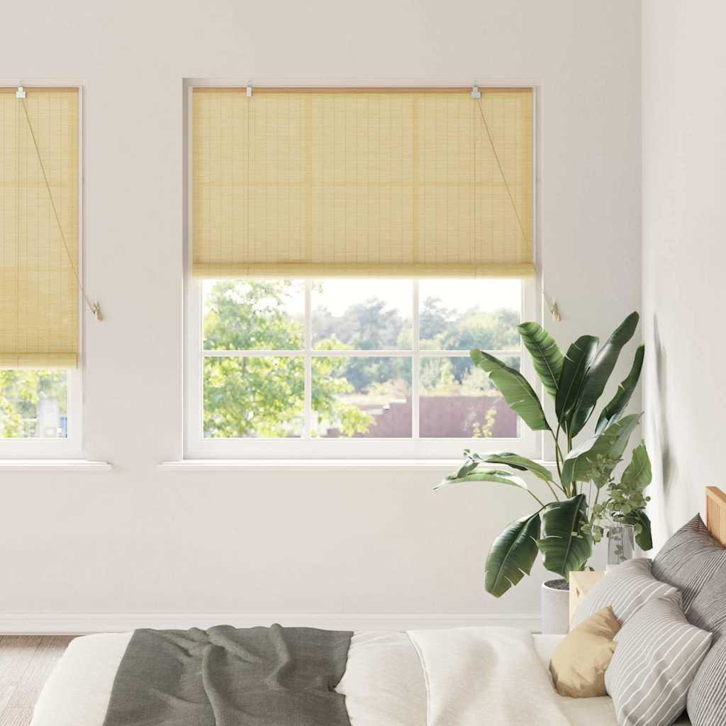 vidaXL Roleta natura 150 x 220 cm Bambus