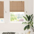 vidaXL Roleta natura 100 x 220 cm Bambus