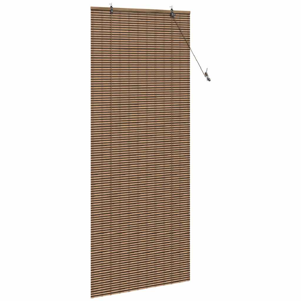 vidaXL Roleta brązowy 90 x 220 cm Bambus