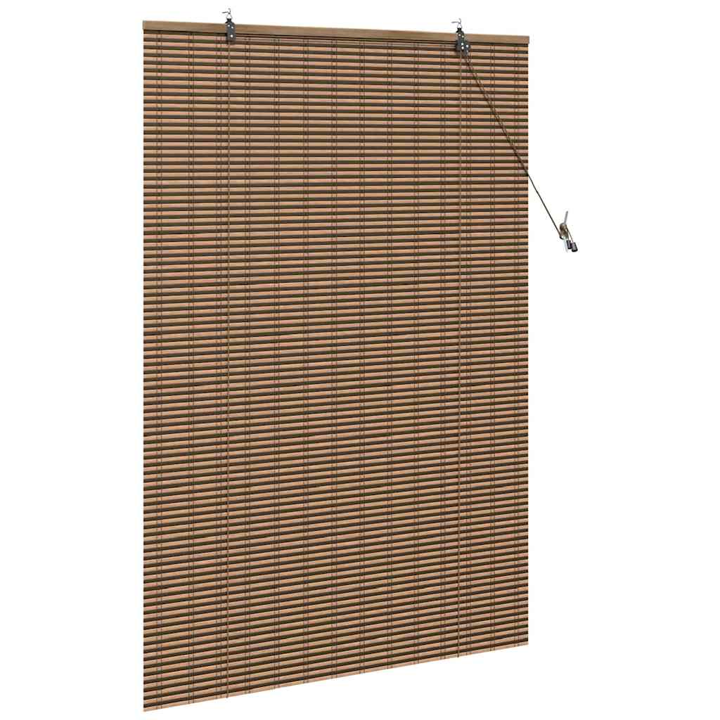 vidaXL Roleta brązowy 110 x 160 cm Bambus