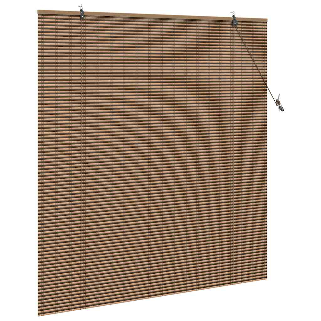 vidaXL Roleta brązowy 140 x 160 cm Bambus