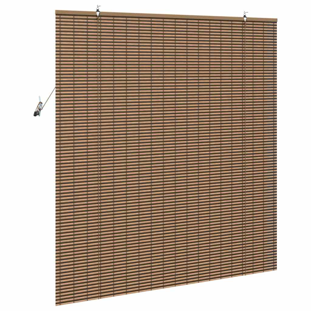 vidaXL Roleta brązowy 140 x 160 cm Bambus