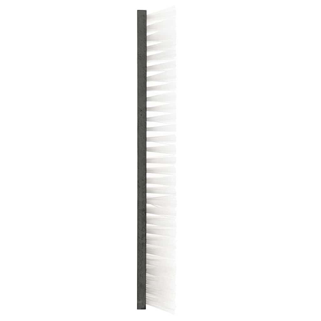 vidaXL Szczotki do bydła Czarny i Biały 50 x 10 x 6.5 cm