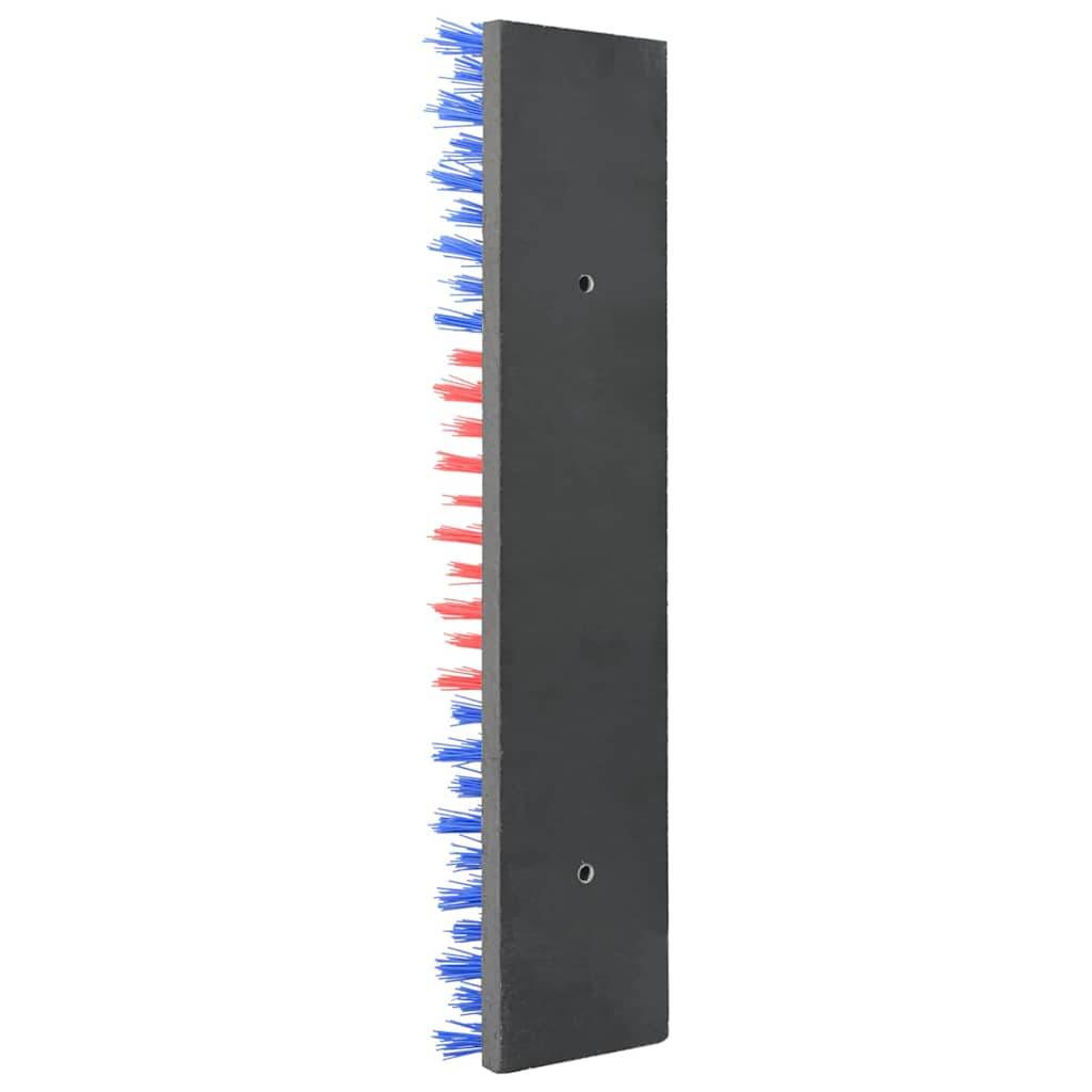vidaXL Szczotki do bydła Czerwony i niebieski 50 x 10 x 6.5 cm
