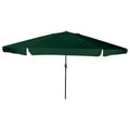 vidaXL Parasolka ogrodowa Zielony 394 x 394 x 248 cm Poliester i Stal