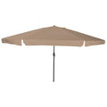 vidaXL Parasolka ogrodowa Ciemnoszary 394 x 394 x 248 cm