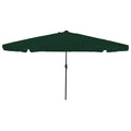 vidaXL Parasolka ogrodowa Zielony 395 x 395 x 245 cm Poliester