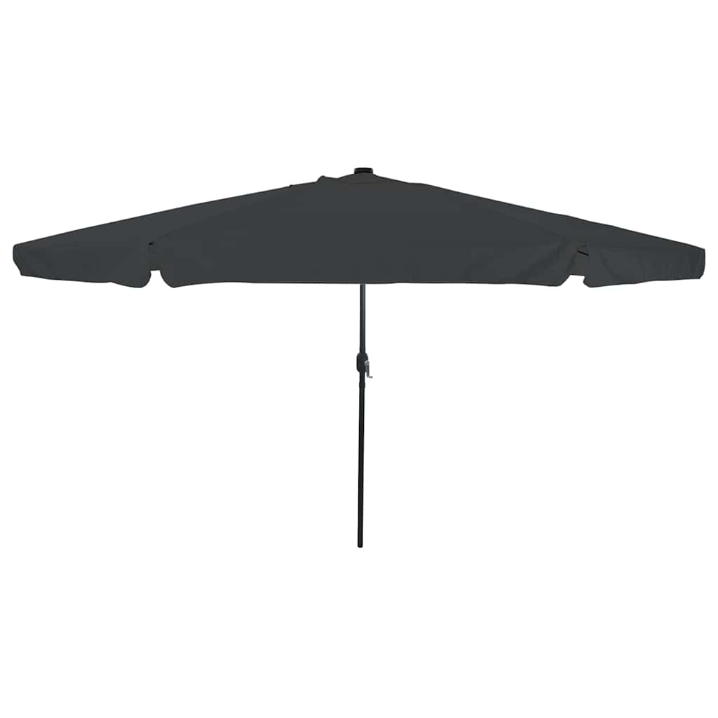 vidaXL Parasolka ogrodowa Antracyt 395 x 395 x 245 cm Poliester