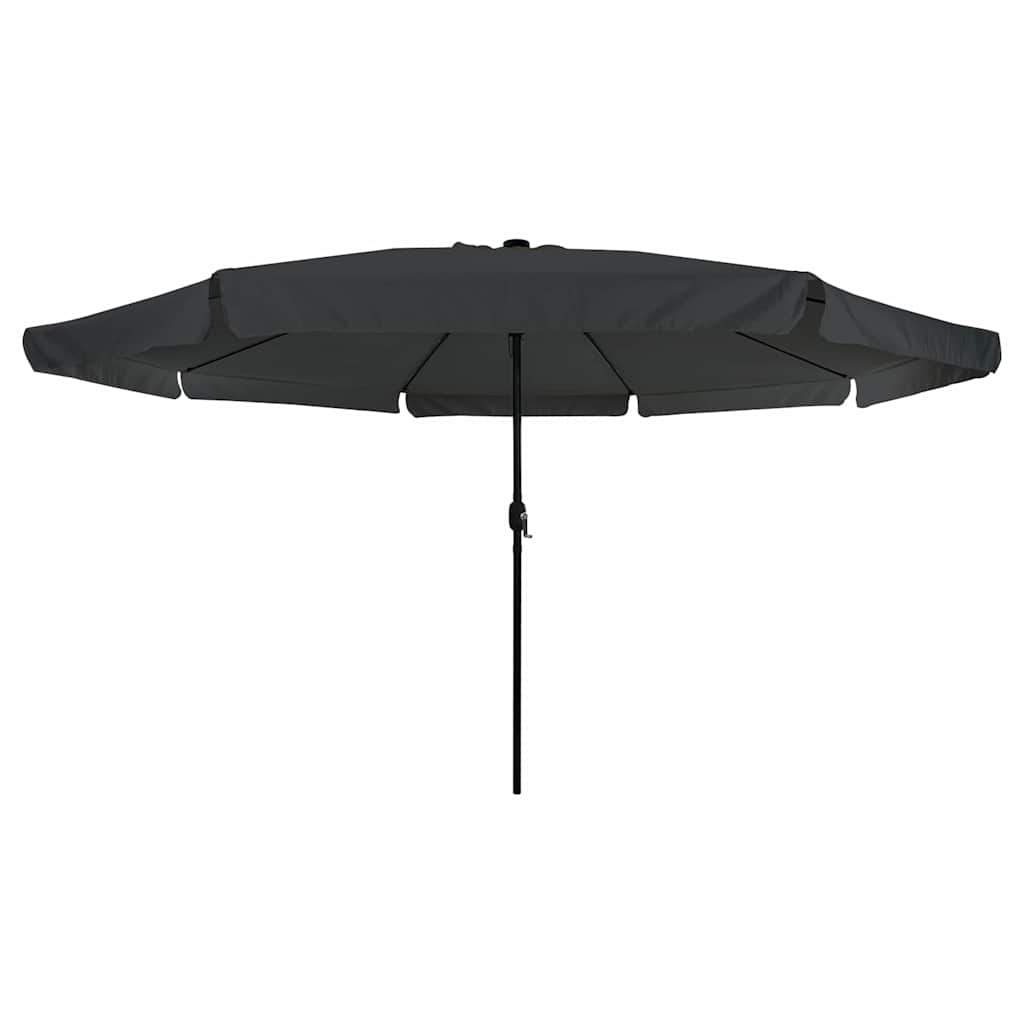 vidaXL Parasolka ogrodowa Antracyt 395 x 395 x 245 cm Poliester
