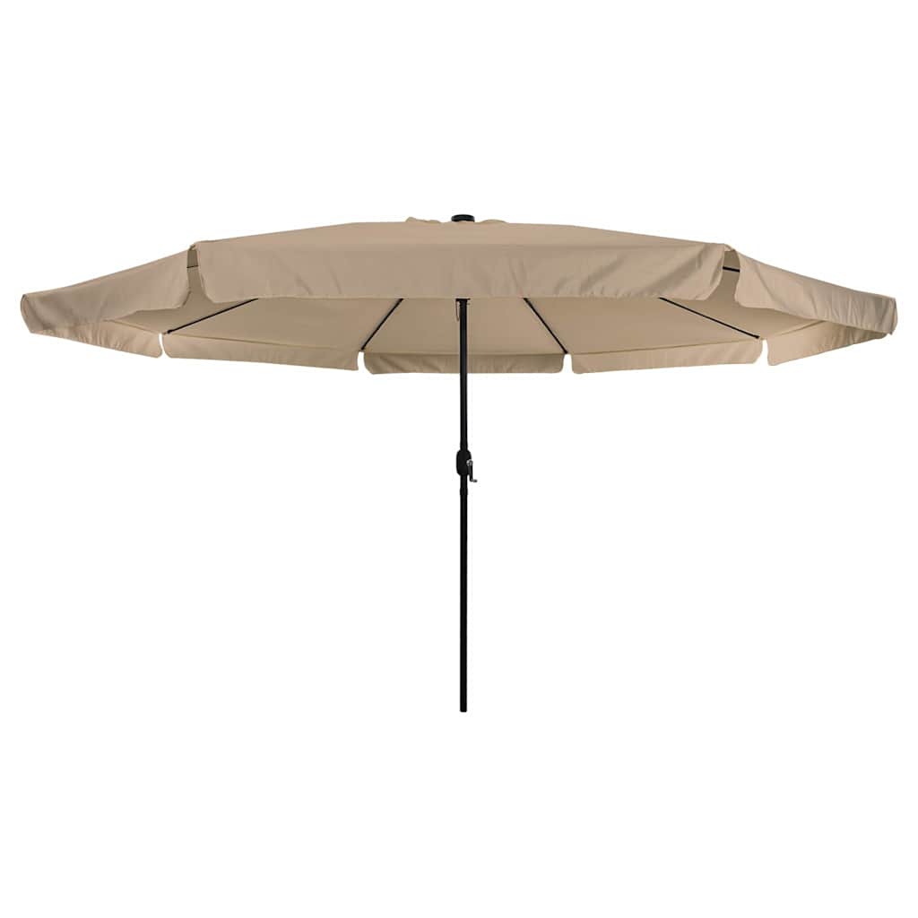 vidaXL Parasolka ogrodowa Ciemnoszary 395 x 395 x 245 cm Poliester