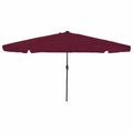 vidaXL Parasolka ogrodowa Bordeaux Czerwony 395 x 395 x 245 cm