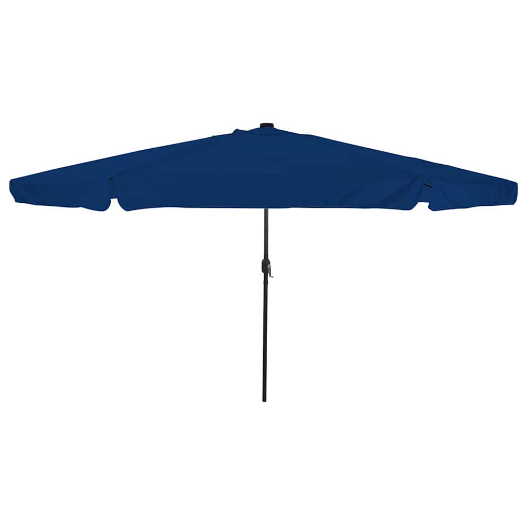 vidaXL Parasolka ogrodowa Niebieski azur 395 x 395 x 245 cm Poliester