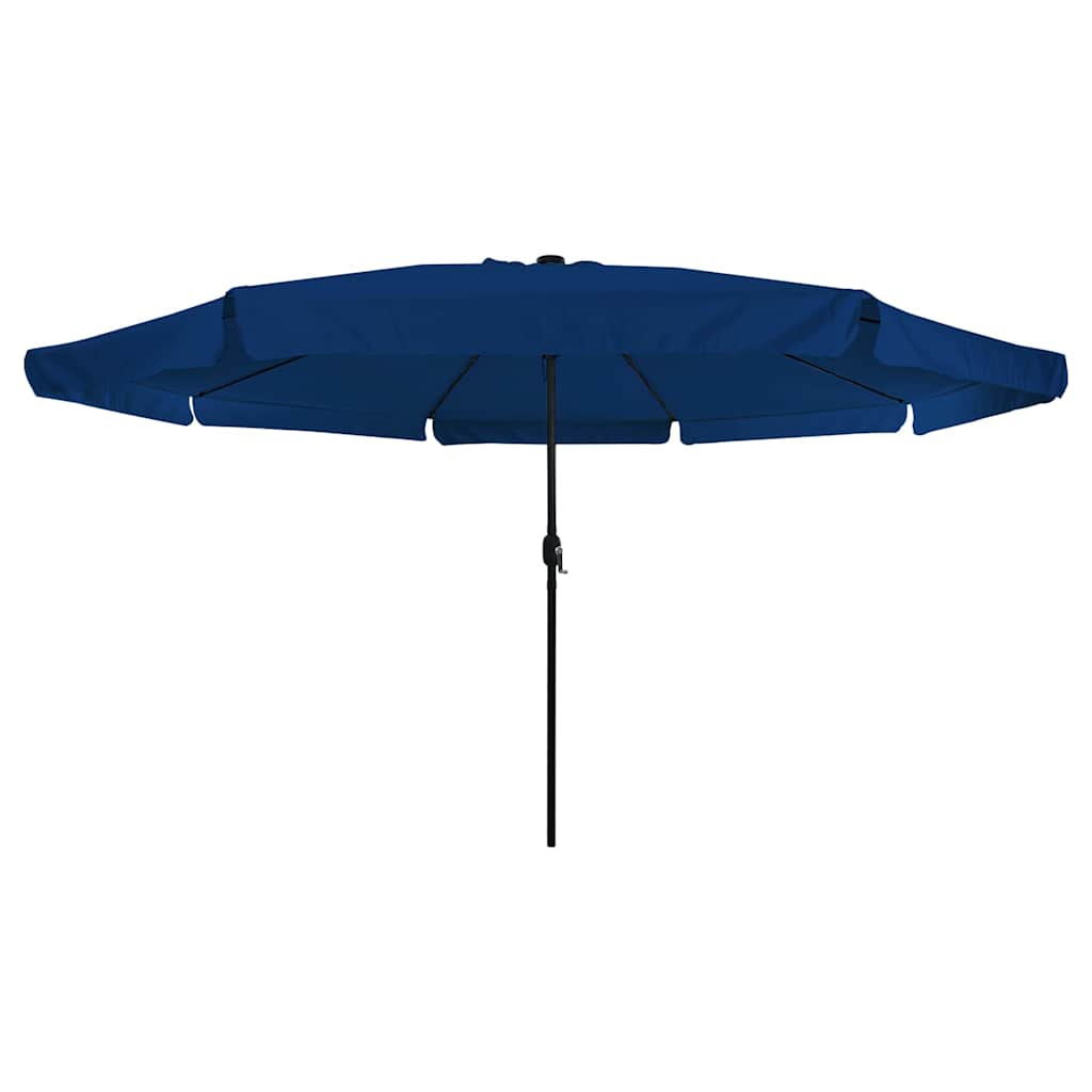 vidaXL Parasolka ogrodowa Niebieski azur 395 x 395 x 245 cm Poliester