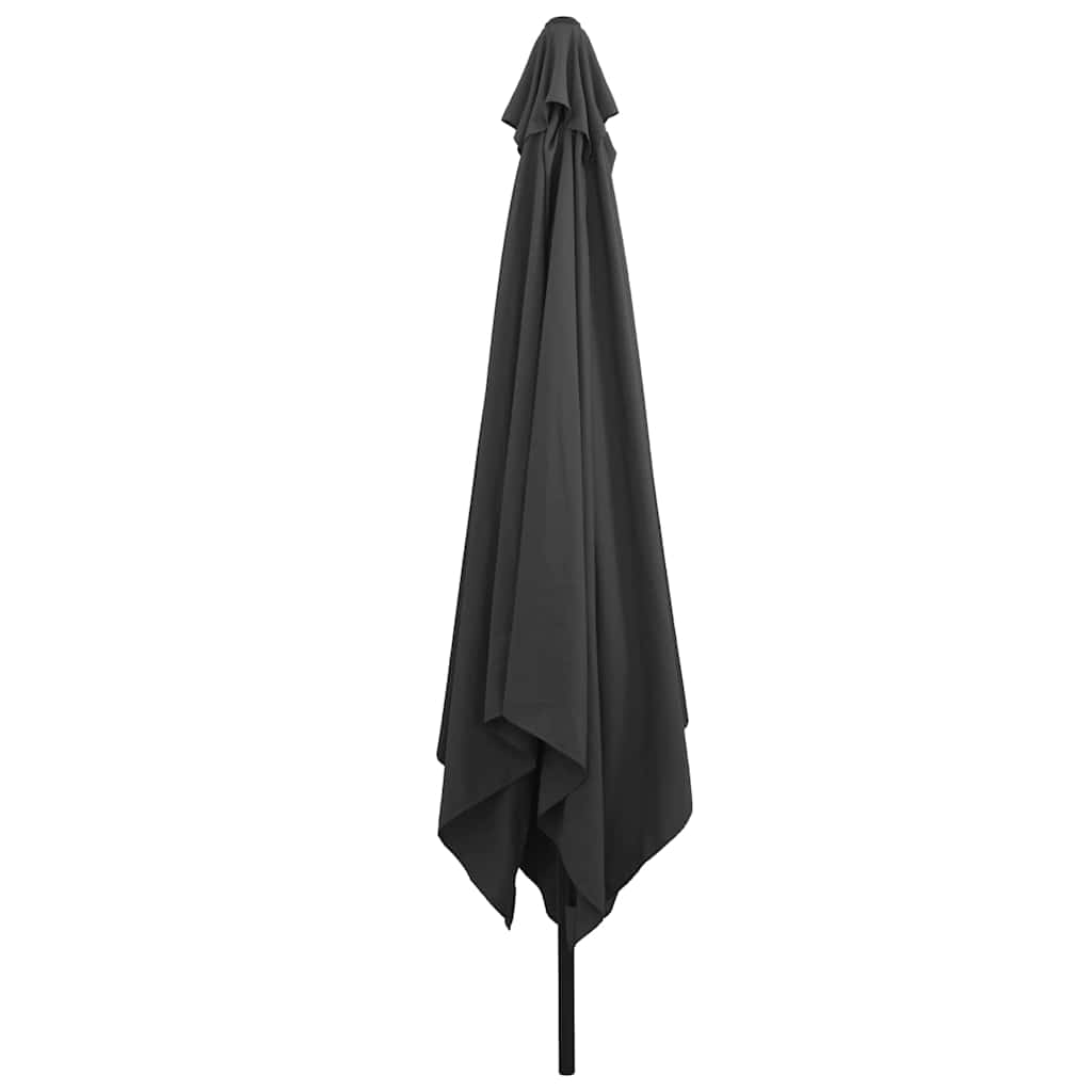 vidaXL Parasolka ogrodowa Antracyt 295 x 295 x 245 cm Poliester i Stal