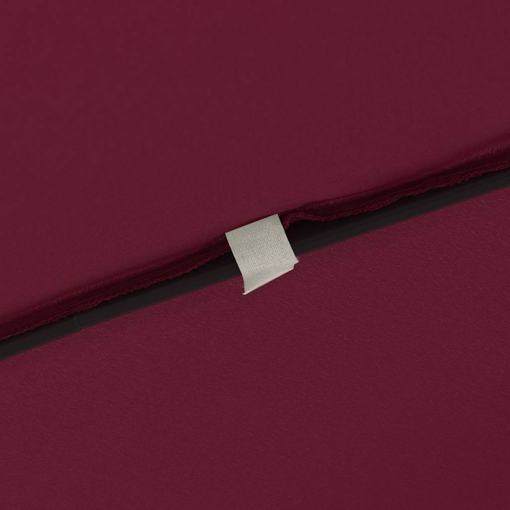 vidaXL Parasolka ogrodowa Bordeaux Czerwony 295 x 295 x 245 cm