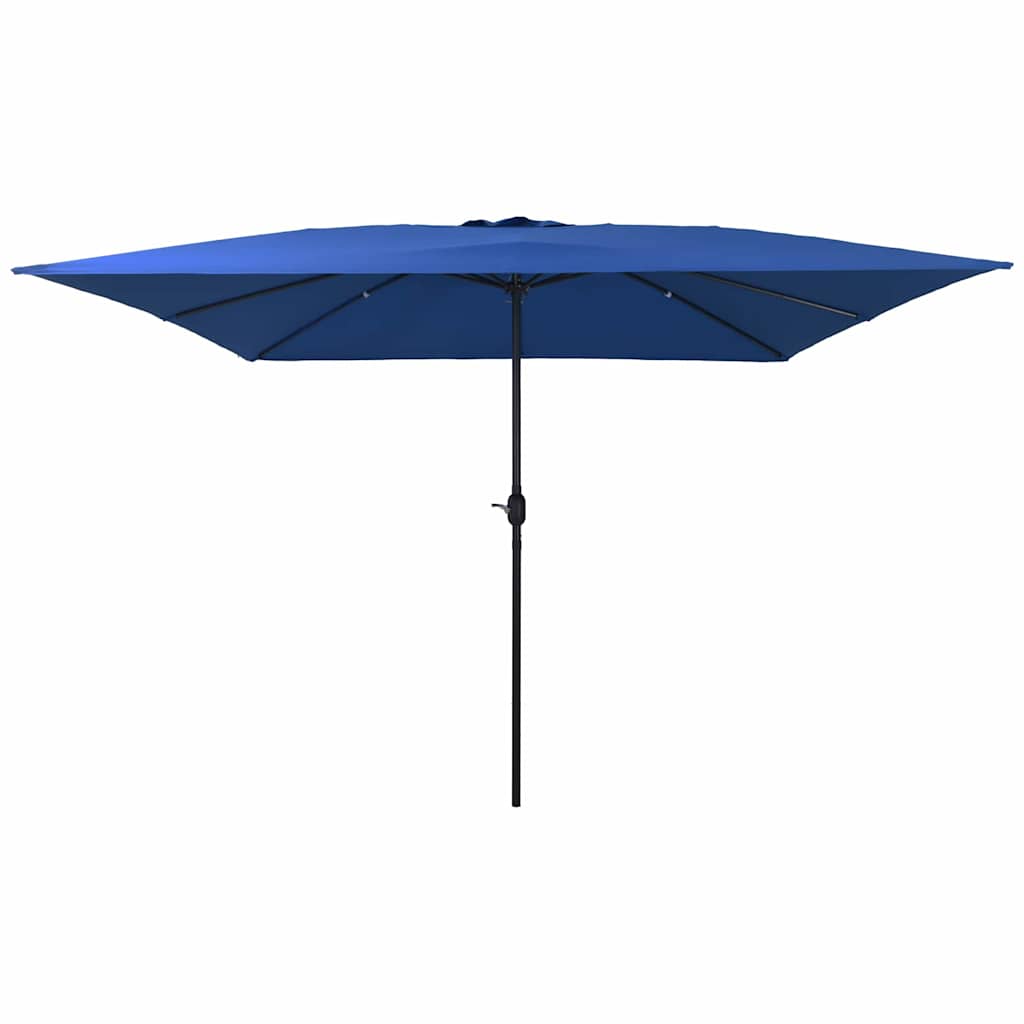 vidaXL Parasolka ogrodowa Niebieski azur 295 x 295 x 245 cm