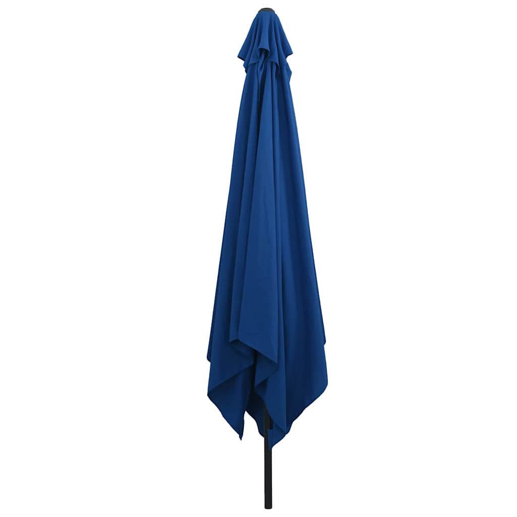 vidaXL Parasolka ogrodowa Niebieski azur 295 x 295 x 245 cm
