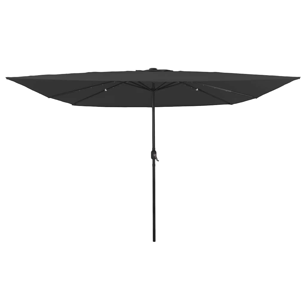 vidaXL Parasolka ogrodowa Antracyt 295 x 295 x 245 cm Poliester i Stal