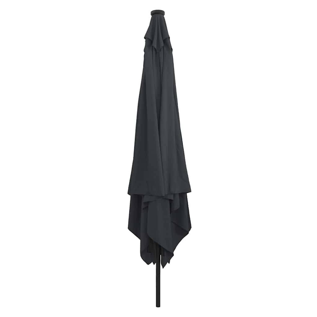 vidaXL Parasolka ogrodowa Antracyt 295 x 295 x 245 cm Poliester i Stal