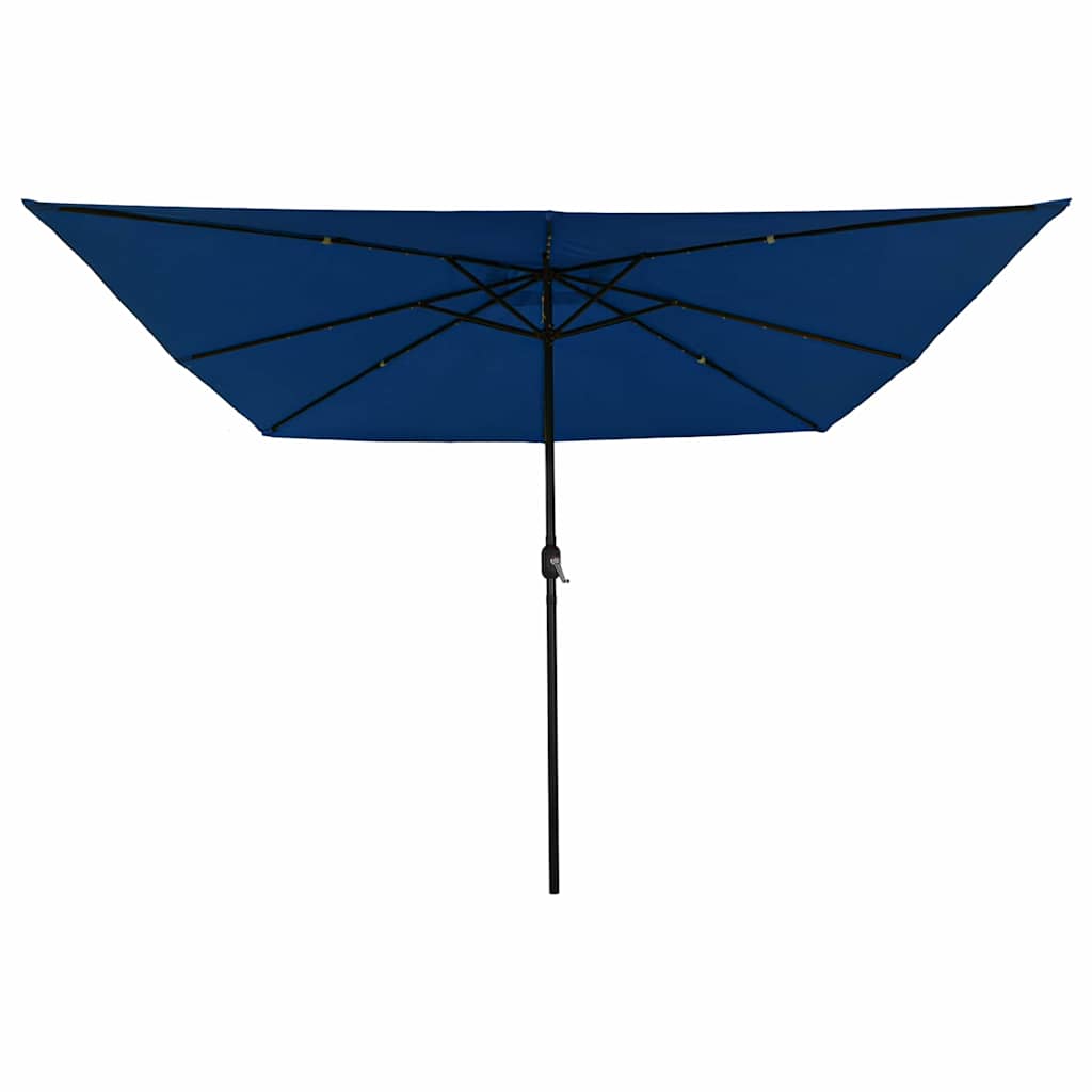 vidaXL Parasolka ogrodowa 295 x 295 x 245 cm Poliester i Stal