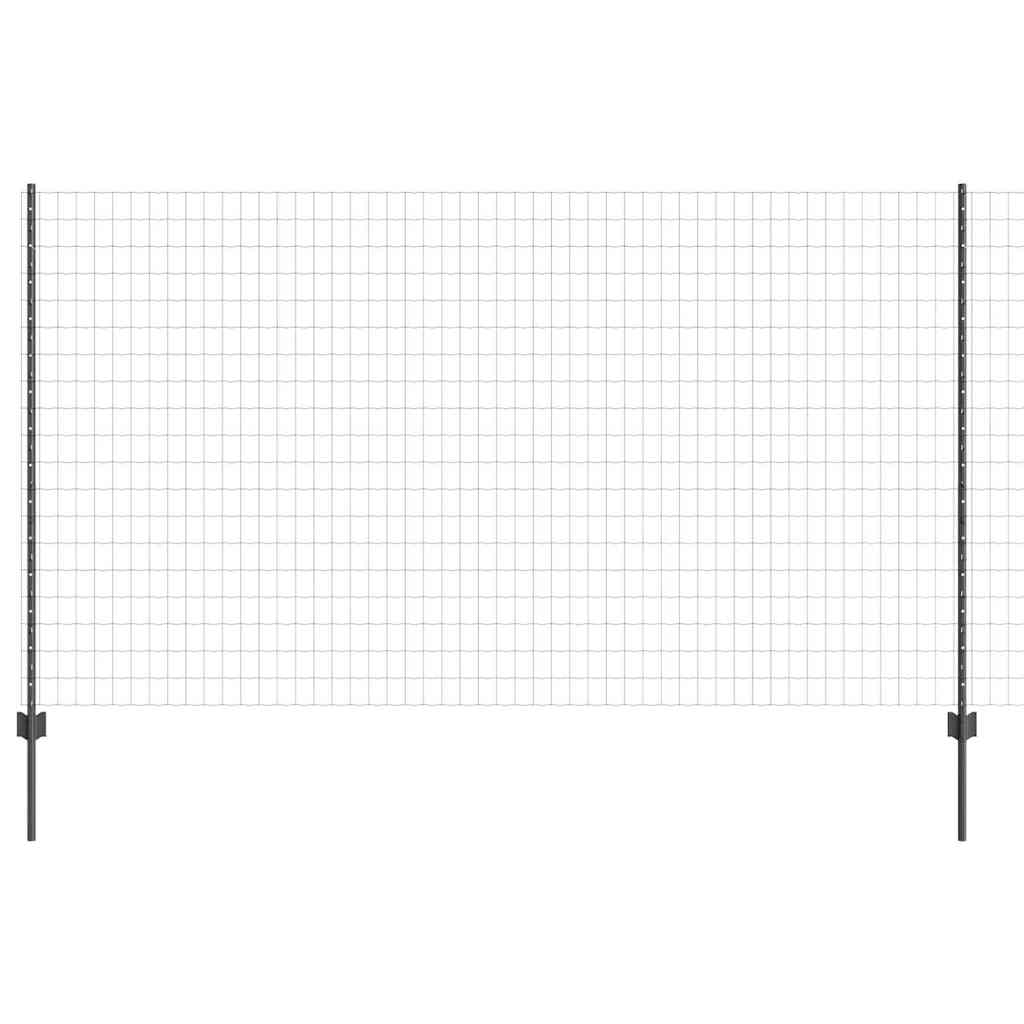 vidaXL Spawana siatka ogrodzeniowa 10 x 1,4 m (S x W) Stal pokryta PVC