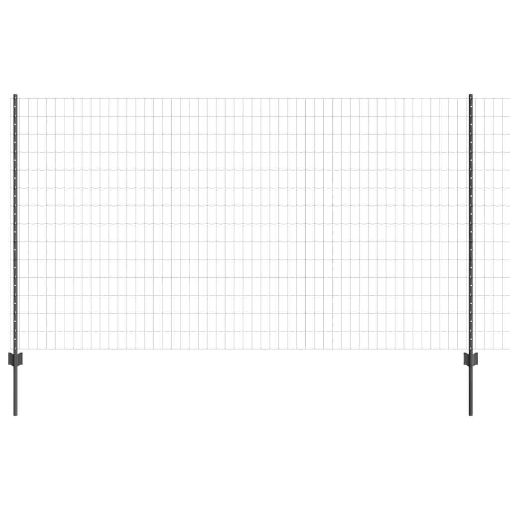 vidaXL Spawana siatka ogrodzeniowa 10 x 1,4 m (S x W) Stal pokryta PVC