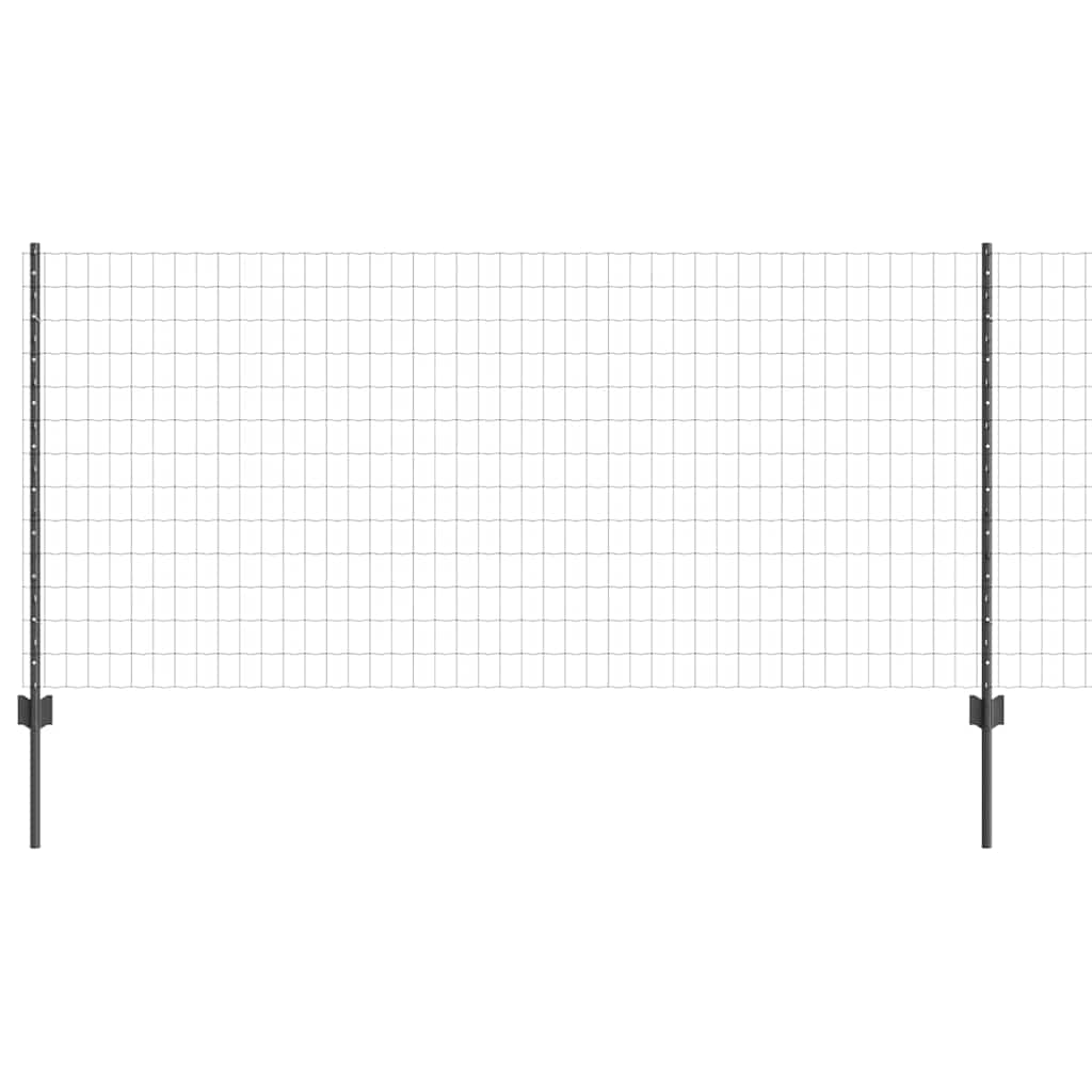 vidaXL Spawana siatka ogrodzeniowa 25 x 1 m (S x W) Stal pokryta PVC