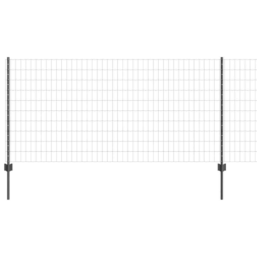 vidaXL Spawana siatka ogrodzeniowa 25 x 1 m (S x W) Stal pokryta PVC