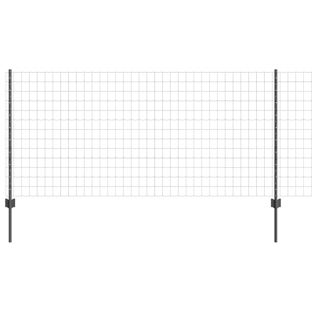 vidaXL Spawana siatka ogrodzeniowa 25 x 1 m (S x W) Stal pokryta PVC