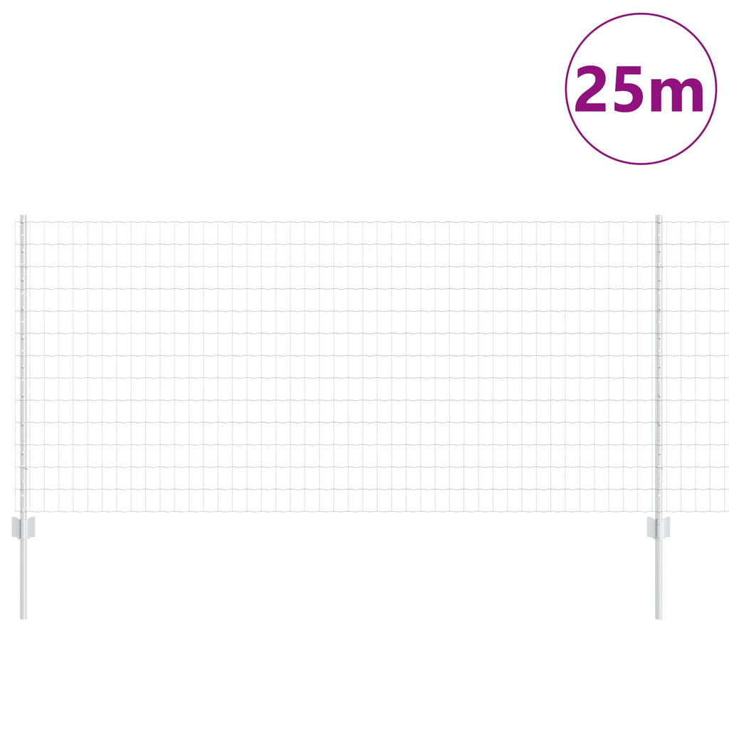 vidaXL Spawana siatka ogrodzeniowa 25 x 1 m (S x W)