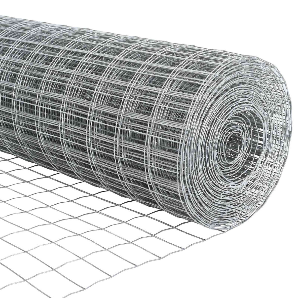 vidaXL Ogrodzenie Euro z słupkiem 25 x 1,2 m Stal ocynkowana srebrny