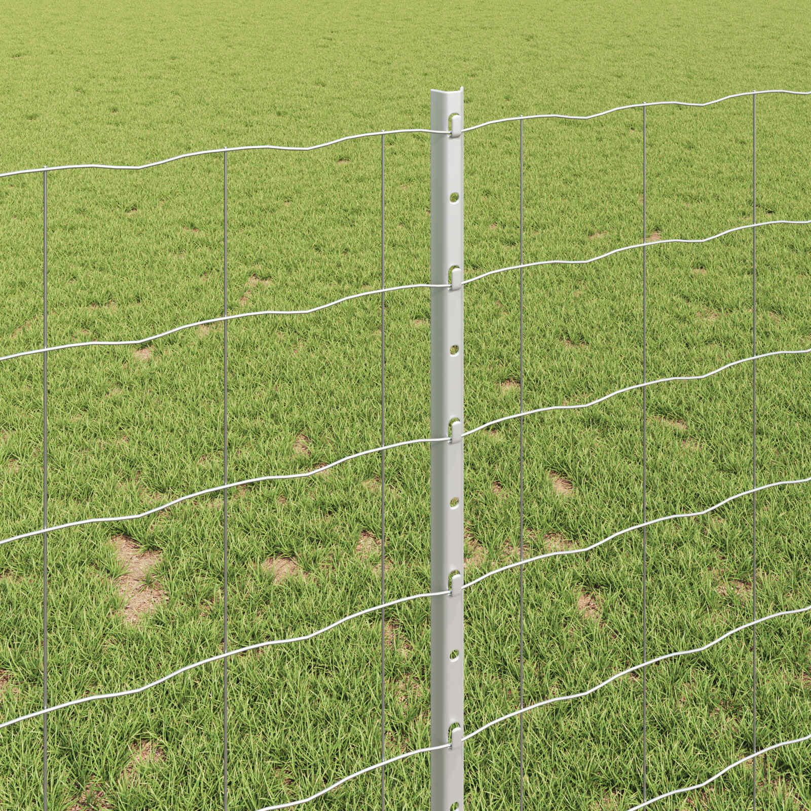 vidaXL Spawana siatka ogrodzeniowa 25 x 1 m (S x W)