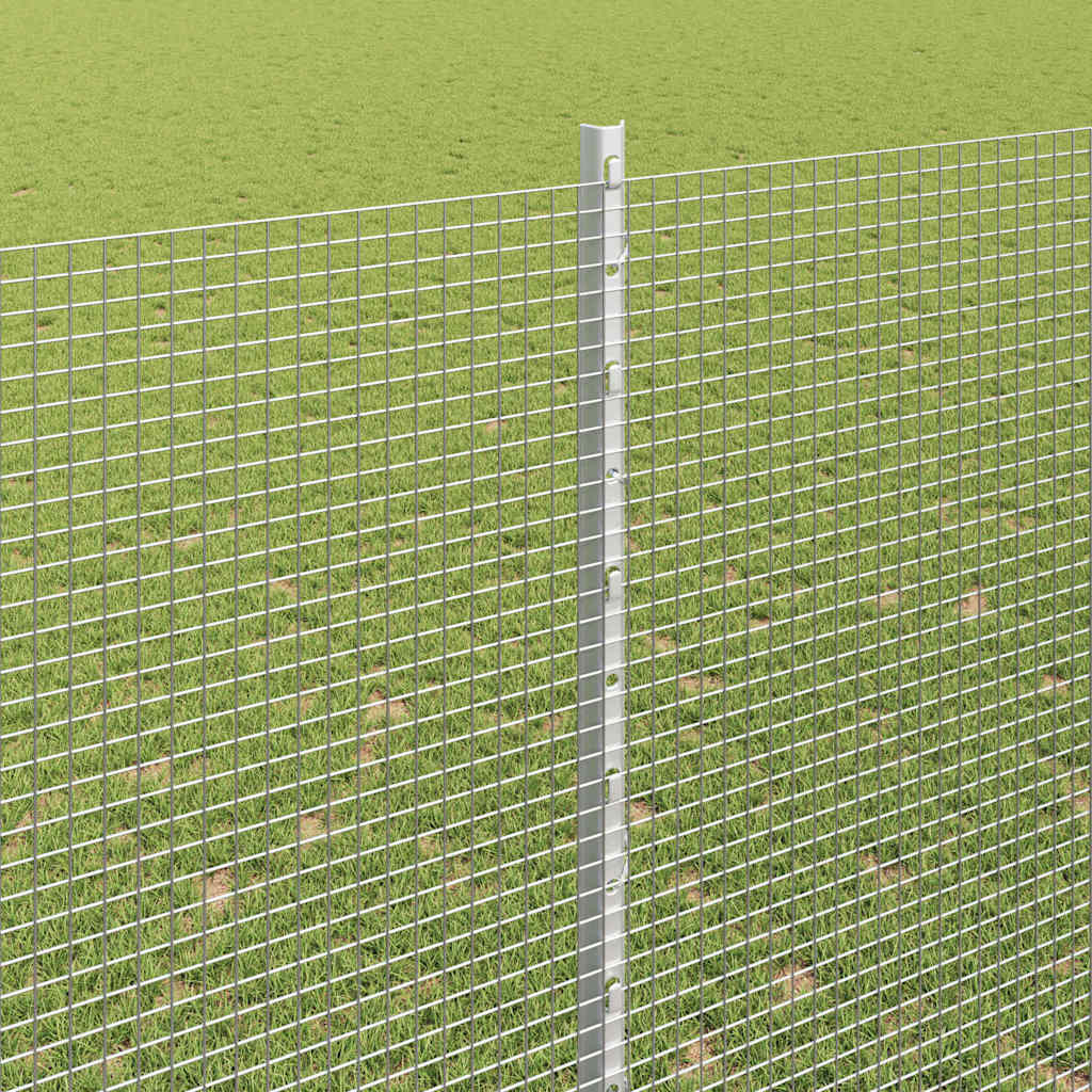 vidaXL Ogrodzenie z drutu spawanego z słupkami 25 x 1,5 m